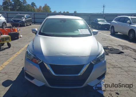 2021 Nissan Versa Sv Xtronic Cvt из США, поврежденный, VIN 3N1CN8EVXML826061